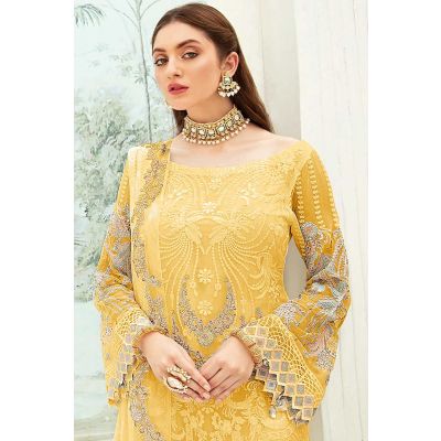 yellow-georgette-trouser-suit-with-net-dupatta-salv2107