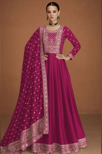 Elegant Pink Premium Gown