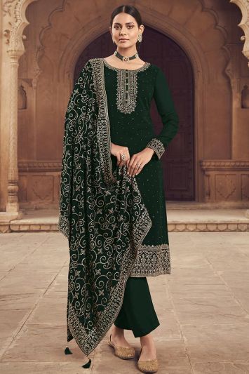 For Eid Georgette Pakistani Palazzo Suit