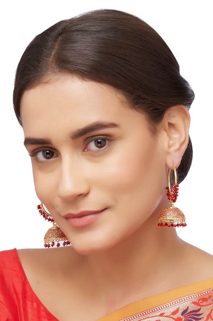 Ethnic Alloy Jewellery-Earring Set For Women