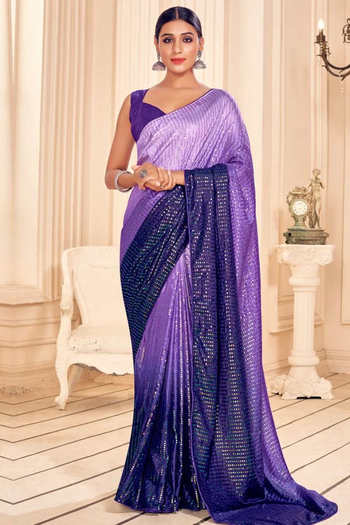 purple-dual-tone-half-and-half-faux-georgette-saree-with-art-silk-blouse-srev2106